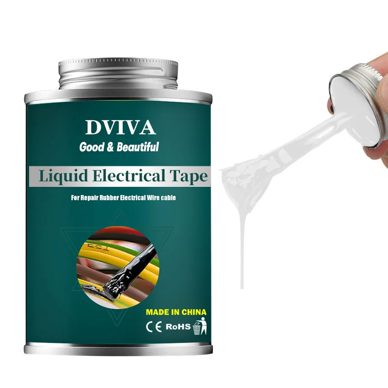 Liquid Electrical Tape Sealant | Insulation Paste & Fix Line Glue for Wires, Cables & Home Use