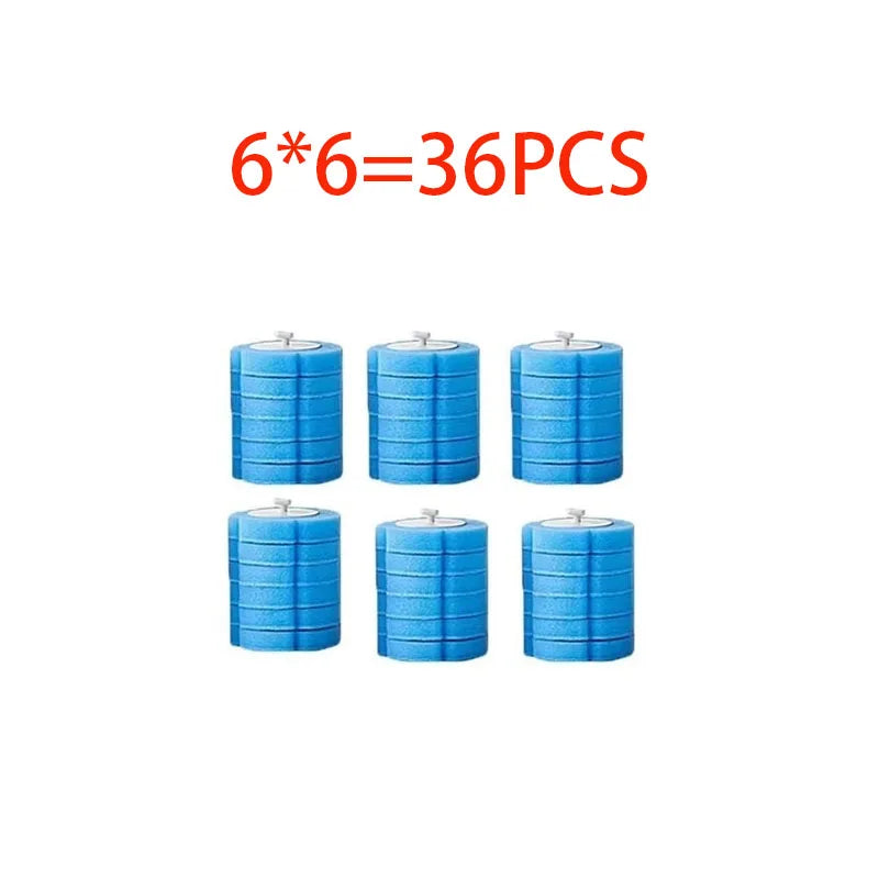 XiaoGui Disposable Toilet Brush Set - Replacement Cleaning Brushes for Bathroom & Household Use