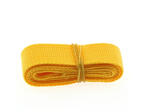 5M Canvas Ribbon Belt 25mm — Cotton Polyester Webbing Strap for Bag, Knapsack, and Sewing Accessories