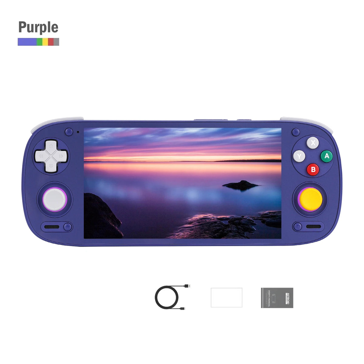 Retroid Pocket 5 RP5 5.5" AMOLED Handheld Game Console - Android 13 Retro Gaming Player with Hall Joystick & Swappable Buttons