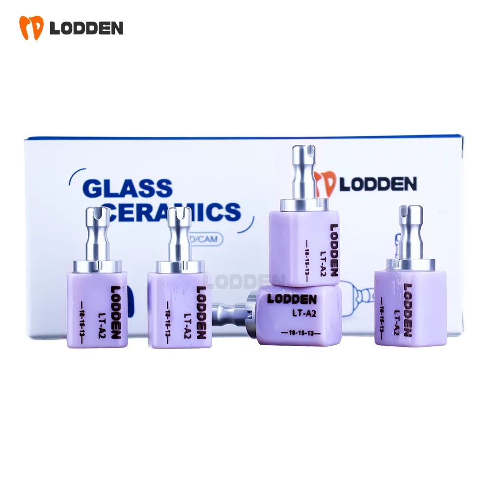 20PCS Lodden Dental Lithium Disilicate C14 Sirona Glass Ceramic Blocks — Chairside Restoration Materials for Dental Labs