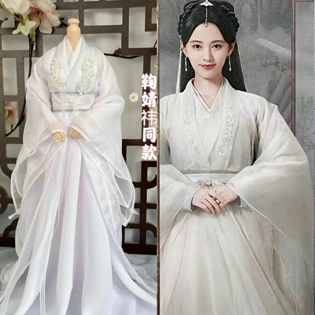 30cm 1/6 Scale Hanfu Doll – TV Drama Female Lead Figure with Costume Set for 12-Inch Bodies