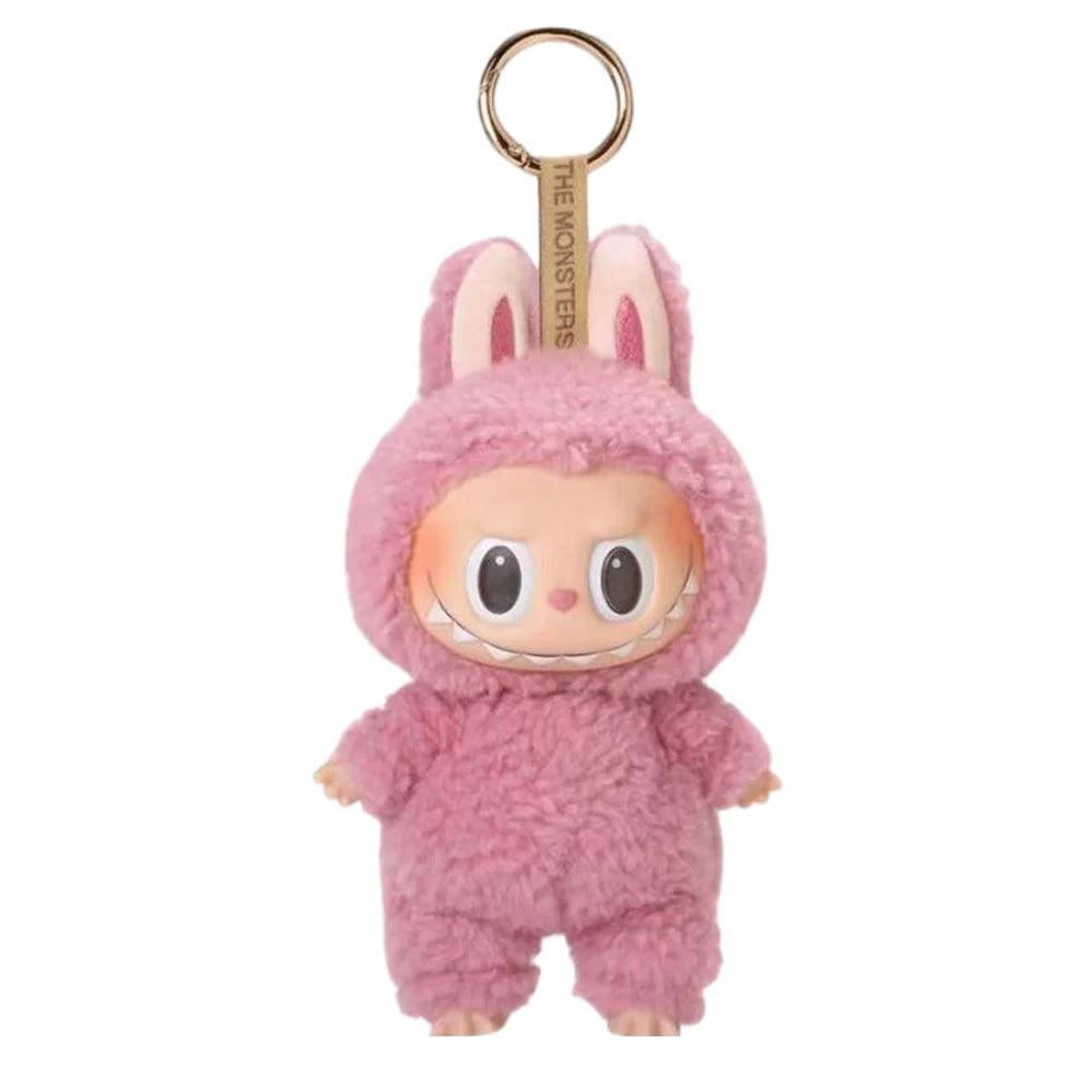 Labubu Anime Plush Doll Figure – Sweetheart Vinyl Pendant, Kawaii Backpack Decoration, Kids Christmas Gift