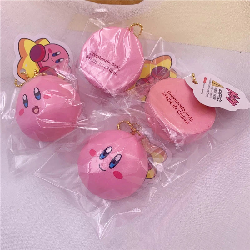 Kirby Star Squishy Toy – Soft Slow-Rising Bread Pendant & Cute Stress Relief Collectible Gift