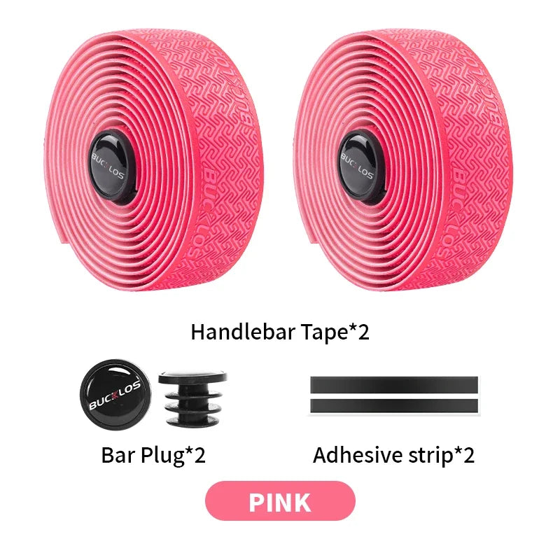 BUCKLOS Bicycle Handlebar Tape – Anti-Slip Waterproof Road Bike Bar Wrap for Cycling Accessories