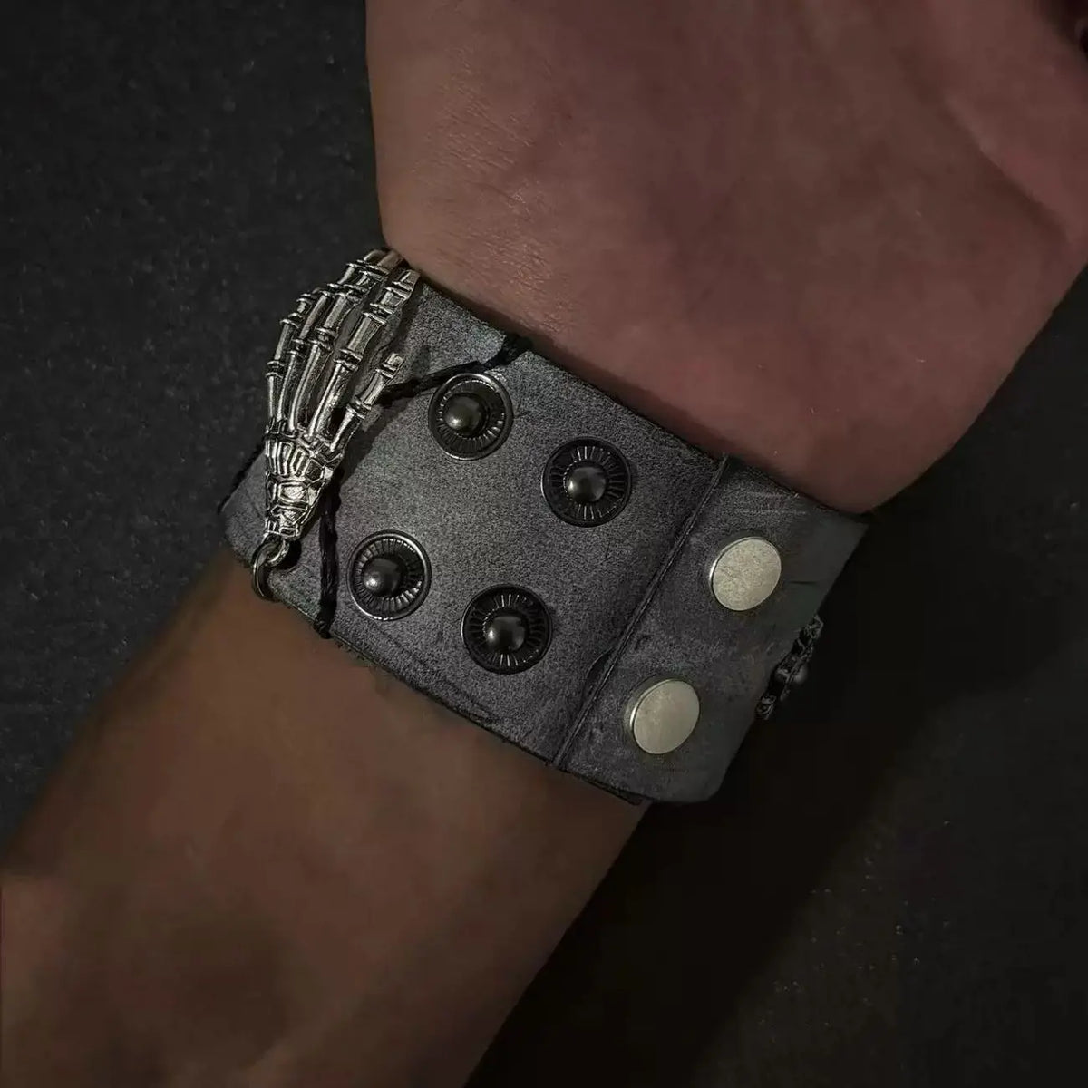 Ben 10 PU Leather Bracelet - Punk Animation-Inspired Young Hero Squad Accessory for Fans & Cosplay