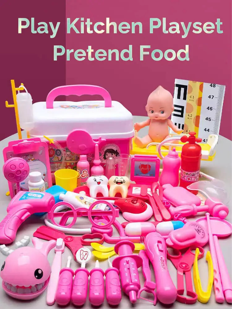 Doctor Kit for Kids β Educational Pretend Play Medical Set for Girls & Boys, Dentist Role Play Costume Toy