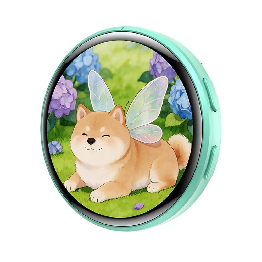 Anime Digital Badge - HD Touchscreen Photo & Video Display Pin for Cosplay, Parties & Fandoms