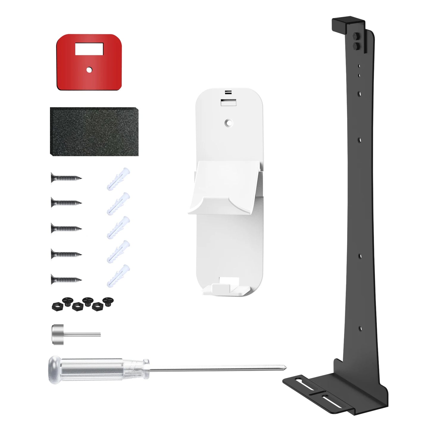Steel Wall Mount Bracket for PS5 Slim β Stable Metal Wall Stand with Controller & Headphone Holder P5227