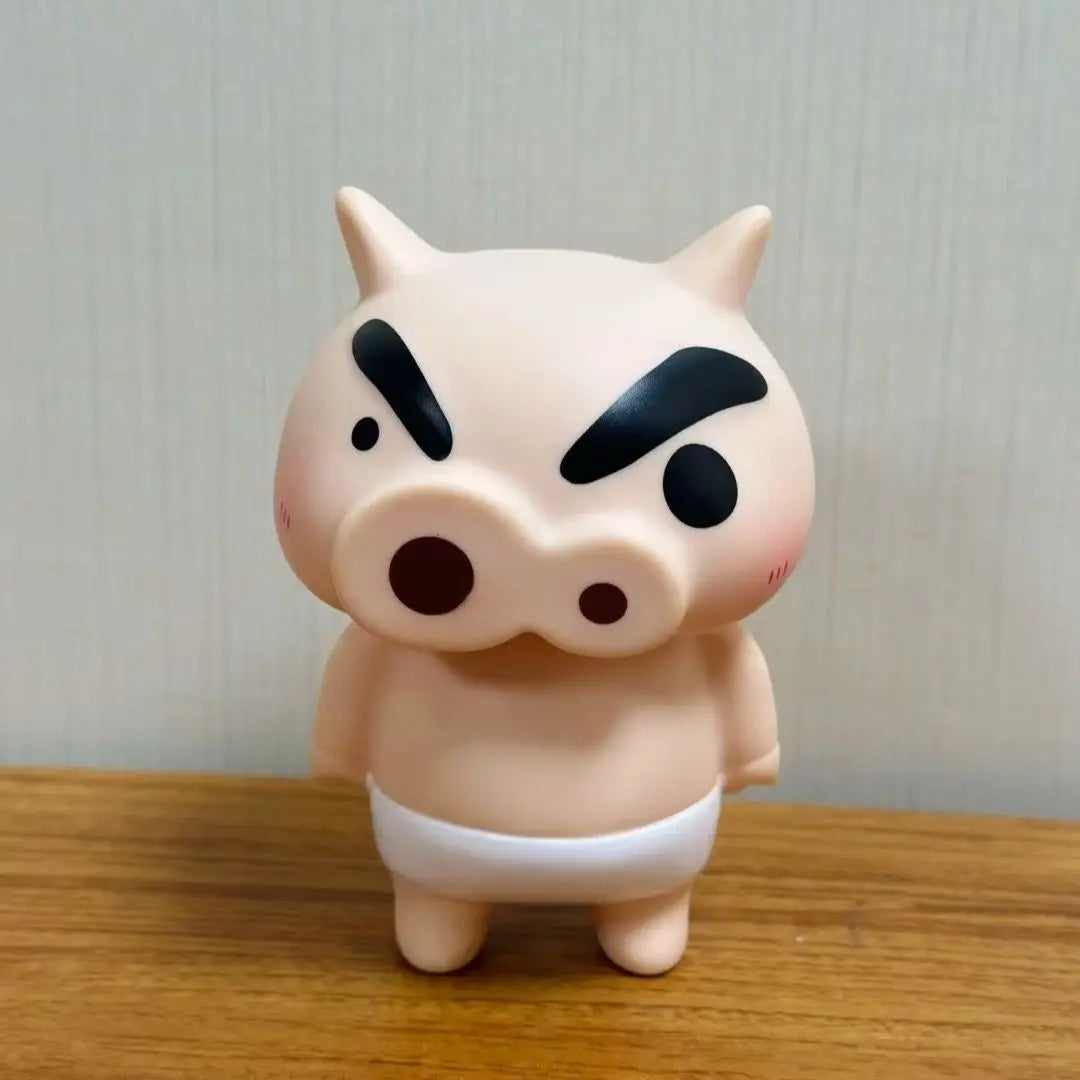 Take Bath Zaemon Crayon Shin-Chan Mobile Phone Stand β Desktop Figure Ornament & Car Decoration Gift Doll