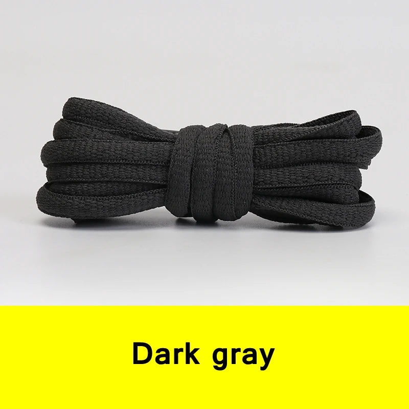 Oval & Semicircle Sneakers Shoe Laces – Classic Woven Round Shoelaces for Adult Unisex Casual & Sports Shoes