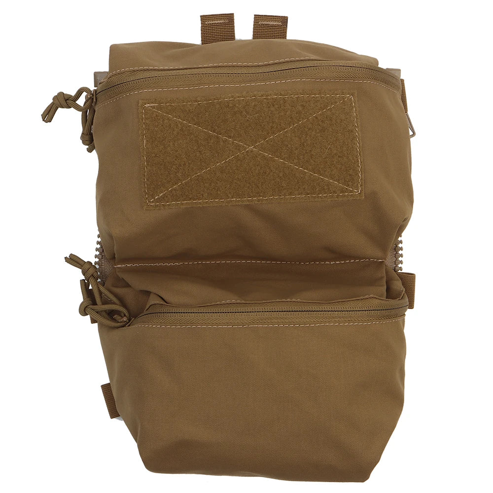 V5 FCPC Tactical Vest Backplate – Military Airsoft Hunting Plate Carrier with Sub-Package, Double Mag & Sundries Pouch