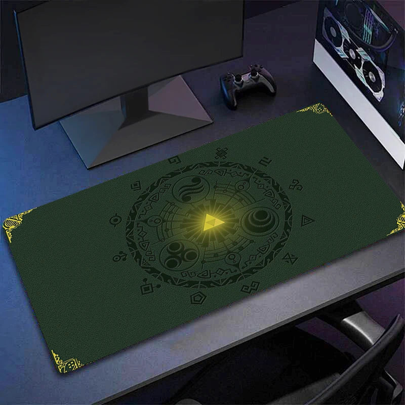 Legend of Zelda Gaming Mouse Pad - Natural Rubber Computer Mat for PC, Office and Gaming Setups