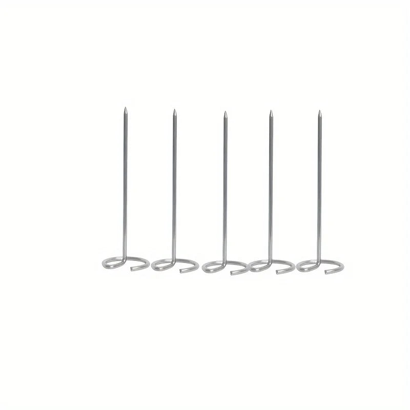 10pcs Air Fryer Oven Skewer Grill Set - Universal Accessories with Food Grade 304 Stainless Steel Baking Needles