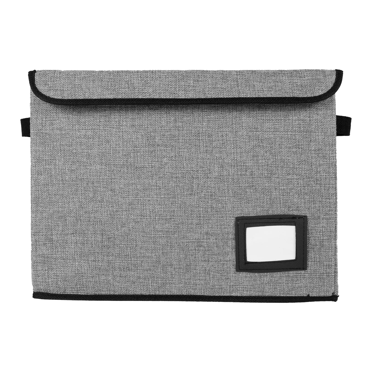 Foldable Clothing Storage Box with Lid – Washable Multi-Purpose Organizer Bin with Handle for Home, Office & Comic Book Storage
