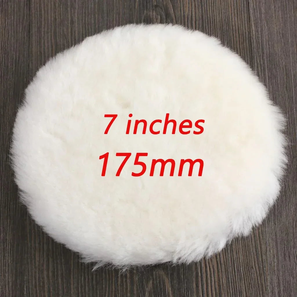 3/4/5/6/7-Inch Car Polishing Kit — Waxing Sponge, Wool, and Auto Paint Care Pads for Car Polisher