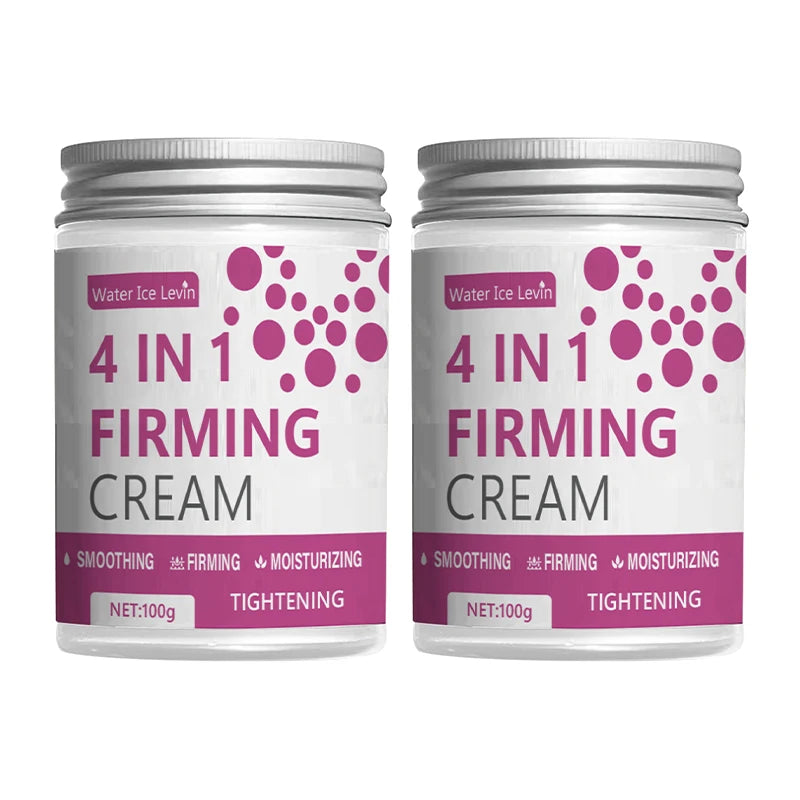 4-in-1 Body Firming Cream - Ginger, Aloe Vera & Coffee Extracts for Moisturizing Abdomen, Arms & Legs