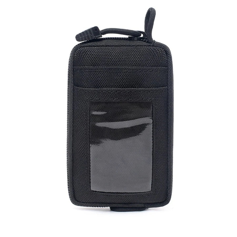 Waterproof Tactical EDC Waist Bag β Camping Travel Pouch with Key Holder, Card Slots & Coin Wallet