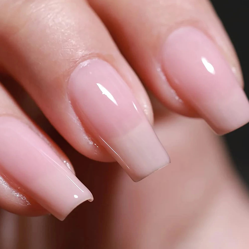 Tinovo Uno Pink Nail Hardener 12ml – Natural Sheer Strengthening Polish for Nail Growth & Repair, Decorative Nail Care Treatment