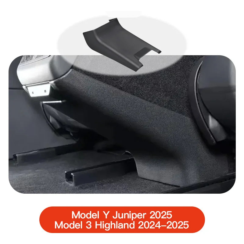 Tesla Model 3/Y Rear Center Console Vent Cover - Dust-Proof Car Interior Accessory