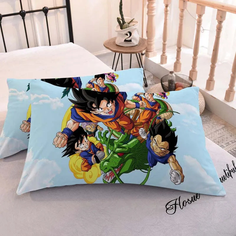 DRAGON BALL Anime Pillowcase β Cute Printed Pillow Cover for Comfortable Home Bedding & Gifts