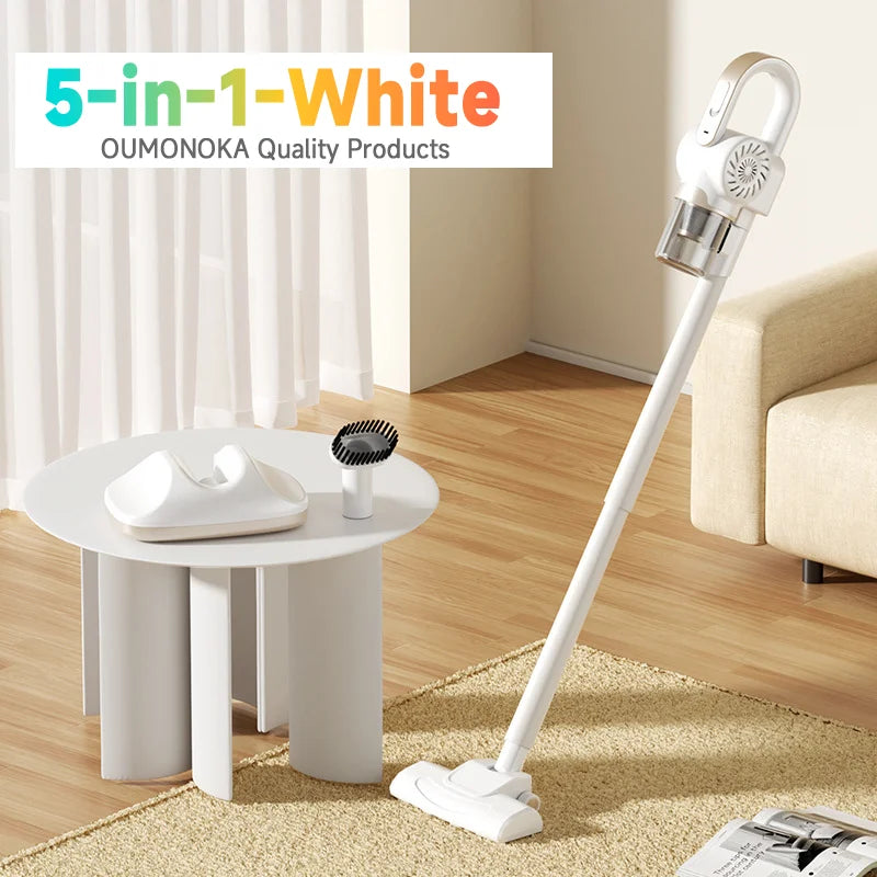 5 in 1 Wireless Handheld Vacuum Cleaner – Cordless Air Gun, Rechargeable Mini Vacuum for Home, Car & Pet Cleaning