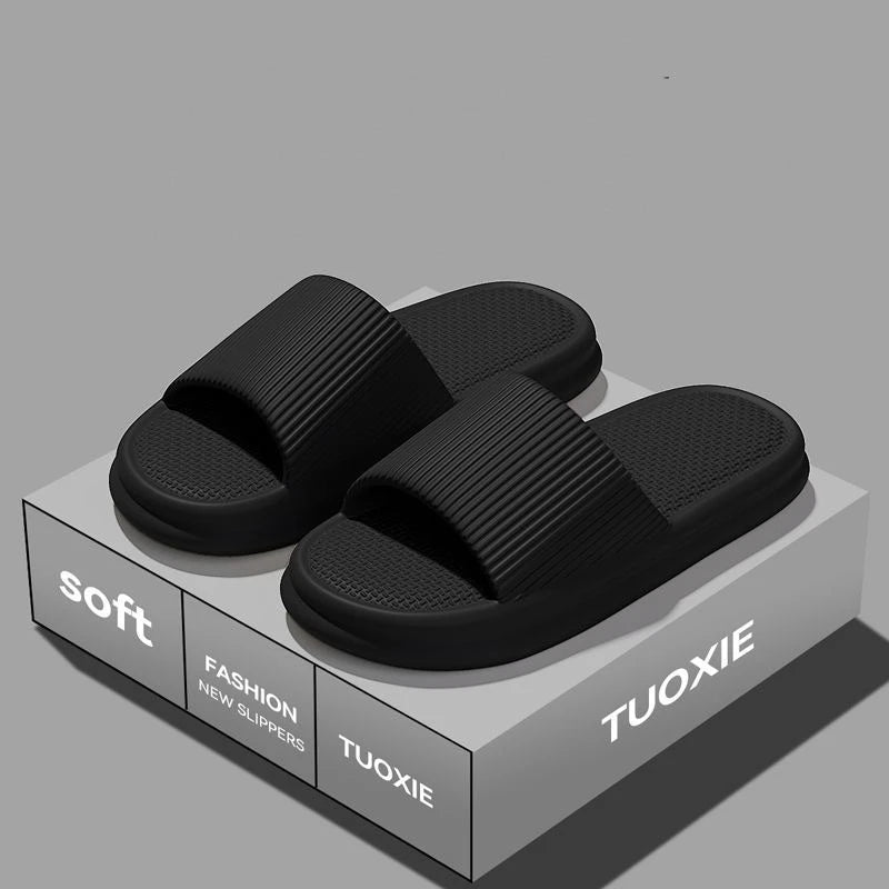 Unisex EVA Summer Slippers β Soft Non-Slip Home & Bathroom Slides for Men & Women, Comfortable Beach & Outdoor Sandals
