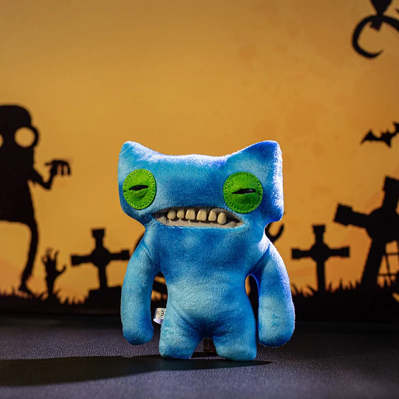 20CM Funny Ugly Monster Plush Doll - Cute Big-Toothed Stuffed Toy for Halloween, Collectors, and Gifts