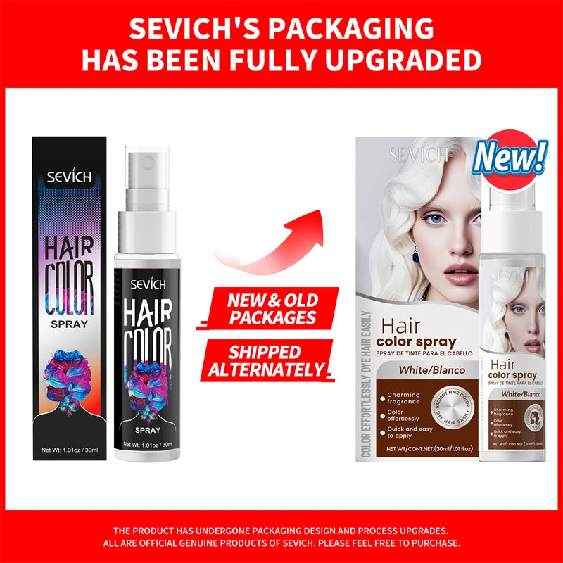 Temporary Hair Color Spray β 30ml DIY Hair Dye for Halloween, Parties & Instant Styling