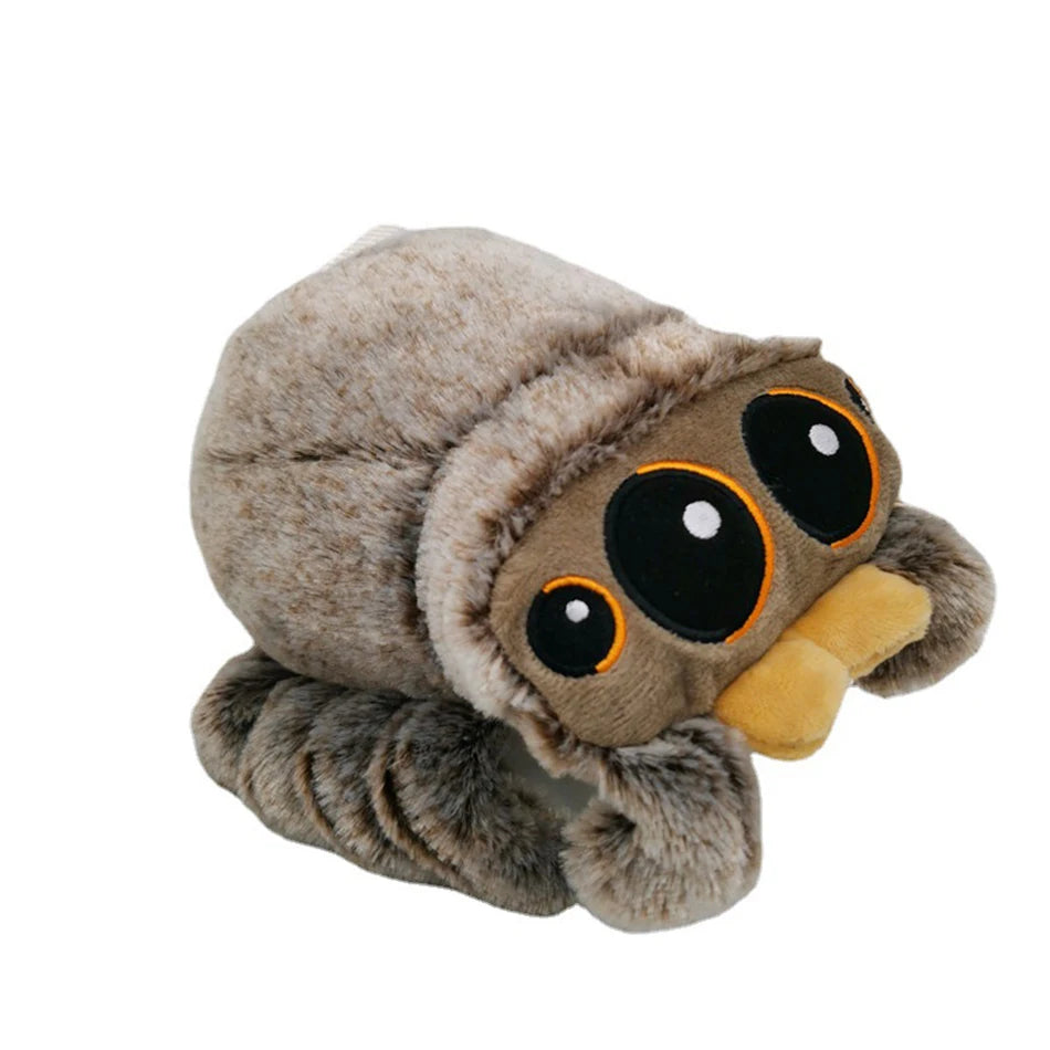 Black Spider Plush Toy — Soft Stuffed Animal Pillow, Little Lucas Anime Game Room Decor & Kids Gift