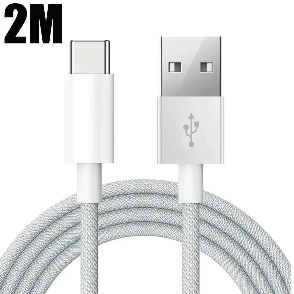 Nylon Braided USB-C Fast Charging CarPlay Cable for iPhone 15/15 Pro/15 Pro Max/15 Plus