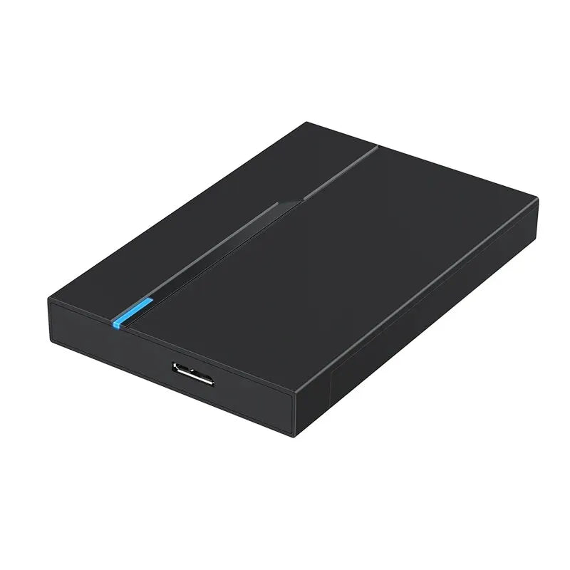 2.5" External Hard Drive Enclosure β USB 3.0 Case for 6TB SATA SSD/HDD, Supports 7mm & 9.5mm for Laptop & PC
