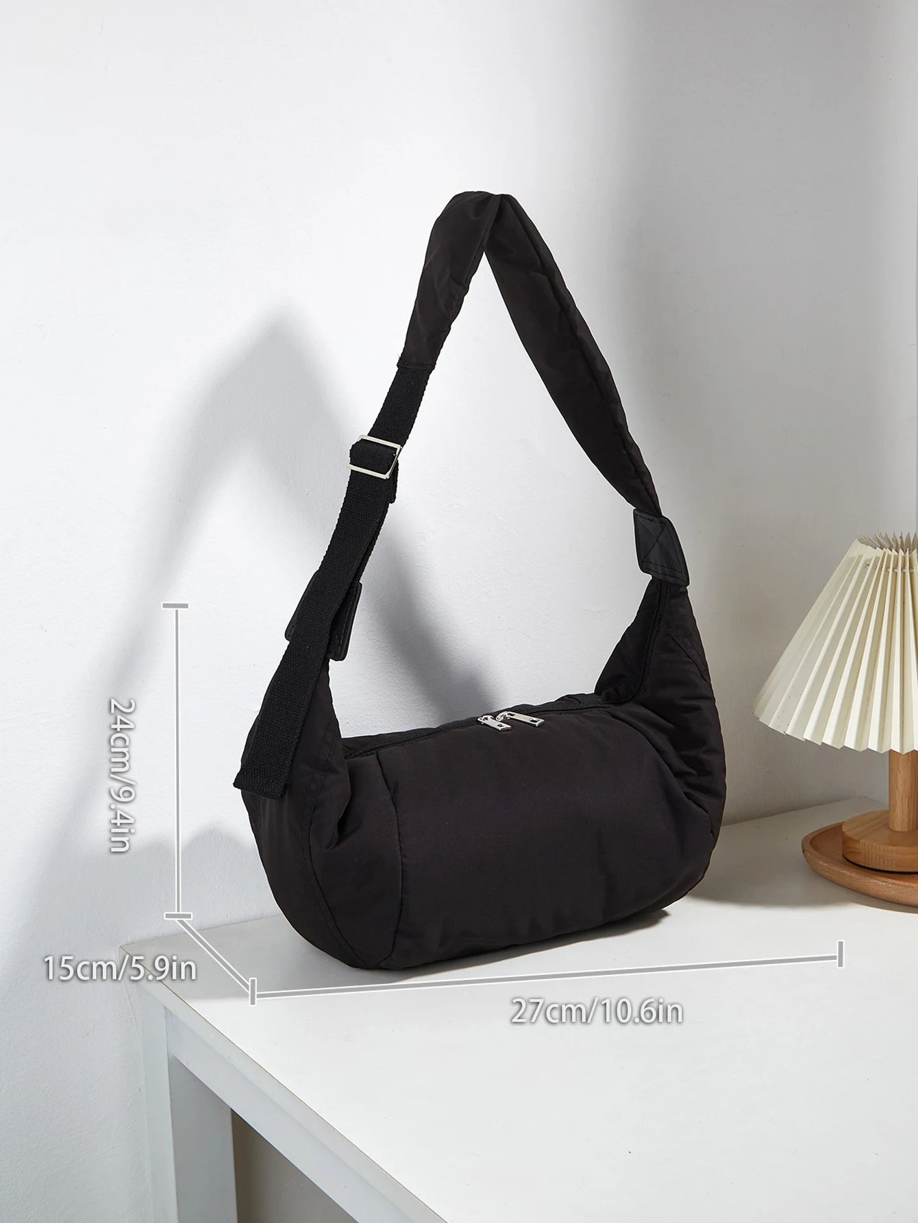 2024 New Fashion Summer Women's Shoulder Bag – Large Capacity Casual Nylon Korean Style Hobo Crossbody