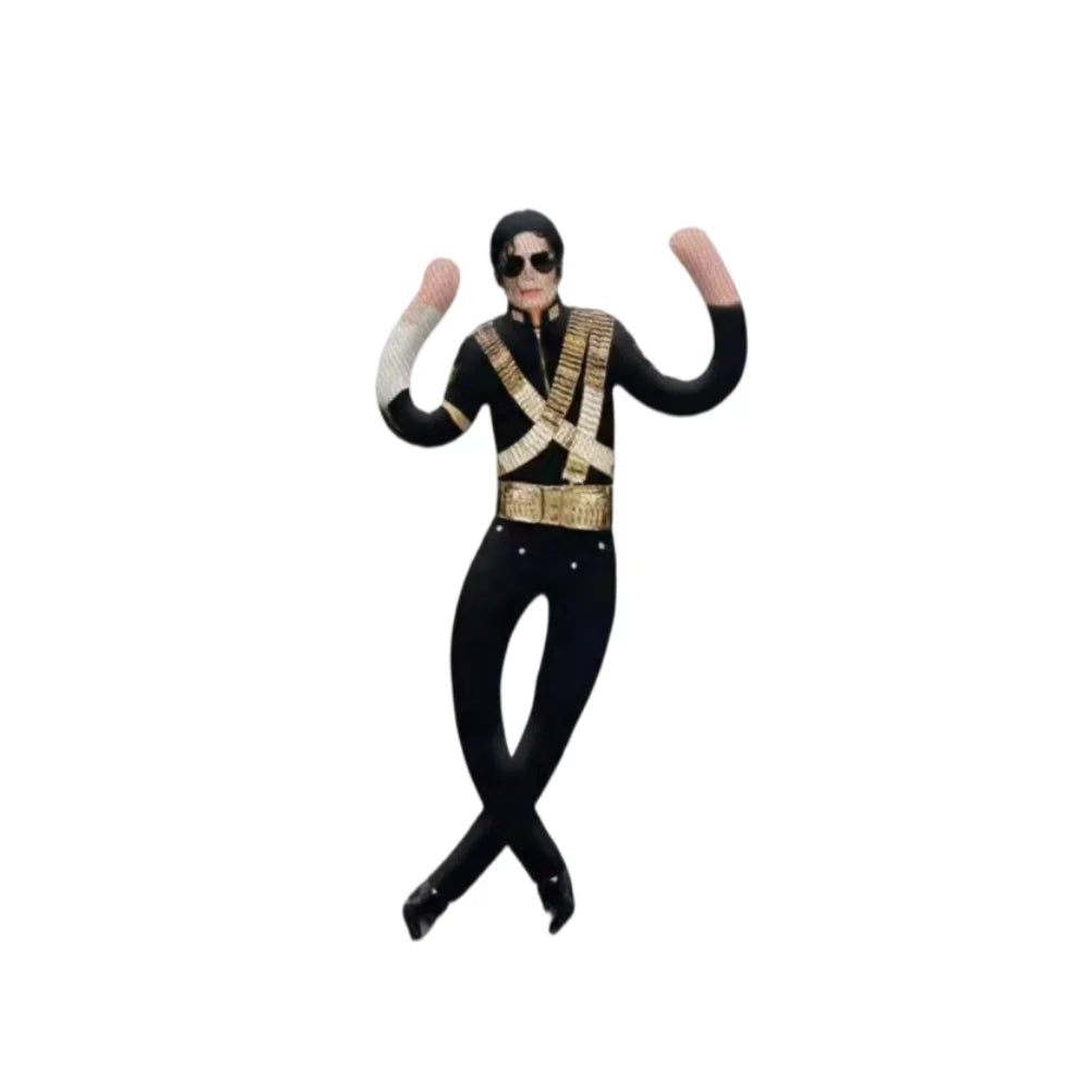 Michael Jackson Plush Cosplay Doll - Movable Collectible Figure Home Decor Ornament Gift