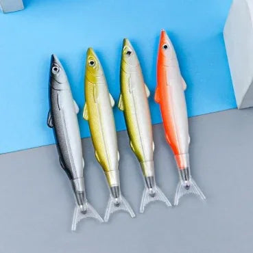 Cute Ocean Fish Ballpoint Pen - 0.5mm Kawaii Gel Pen for School & Office