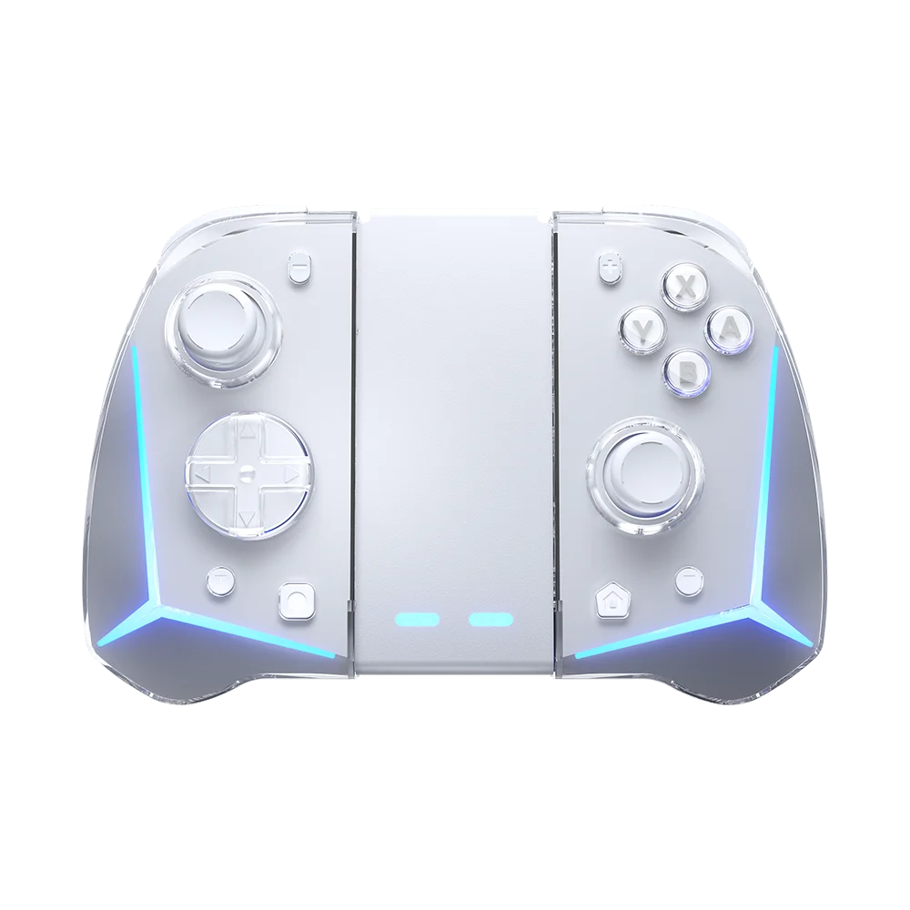 EasySMX S15 L/R Wireless RGB Controller — Compatible with Nintendo Switch/OLED, Gyroscope, Amiibo & Hall Effect, Perfect for Pokemon Games