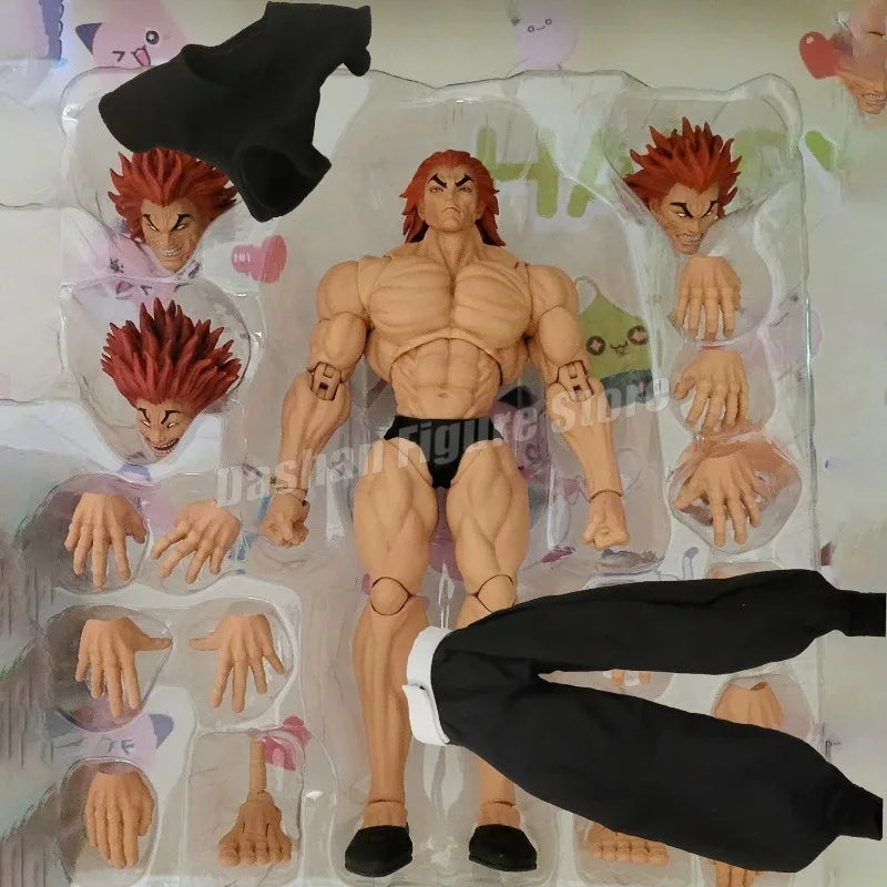 ST Baki Hanma Son of Ogre Action Figure β Hanma Yuujiro PVC Fighting Anime Model Toy Collection Gift