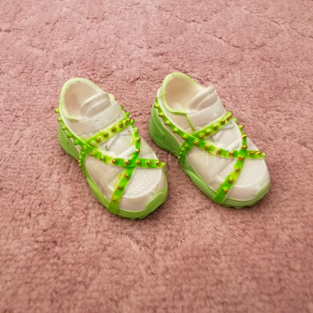 28cm Rainbow Big Sister Doll Shoes – Multi-Style Accessories for Girls, DIY Gift Toys