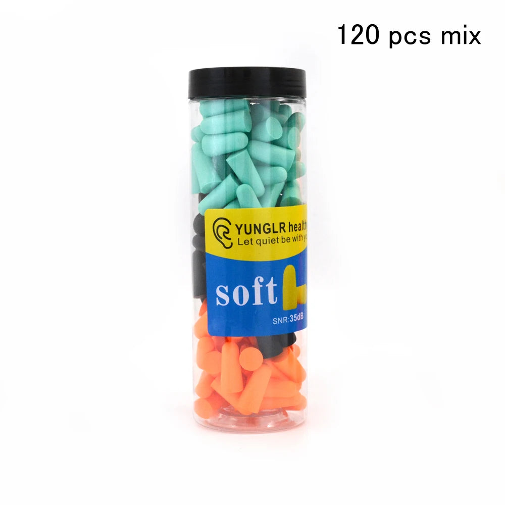 Foam Ear Plugs for Sleep – Noise Reduction, Music Cancelling, Anti-Noise Insulation Earplugs