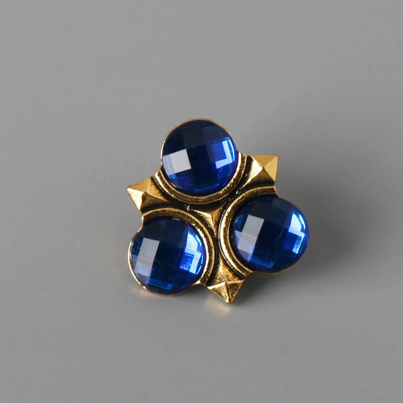 Zelda Hylian Shield Brooch Set - Master Sword, Majora’s Mask & Spiritual Stones Lapel Pins