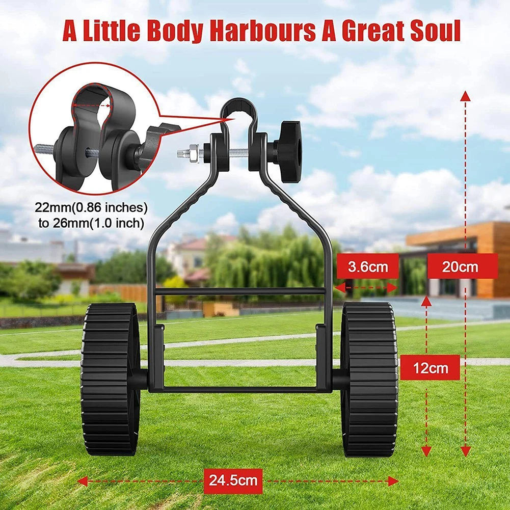 Universal Lawn Mower Wheel: Adjustable Support for Grass String Trimmer - Enhance Work Efficiency & Mower Maintenance