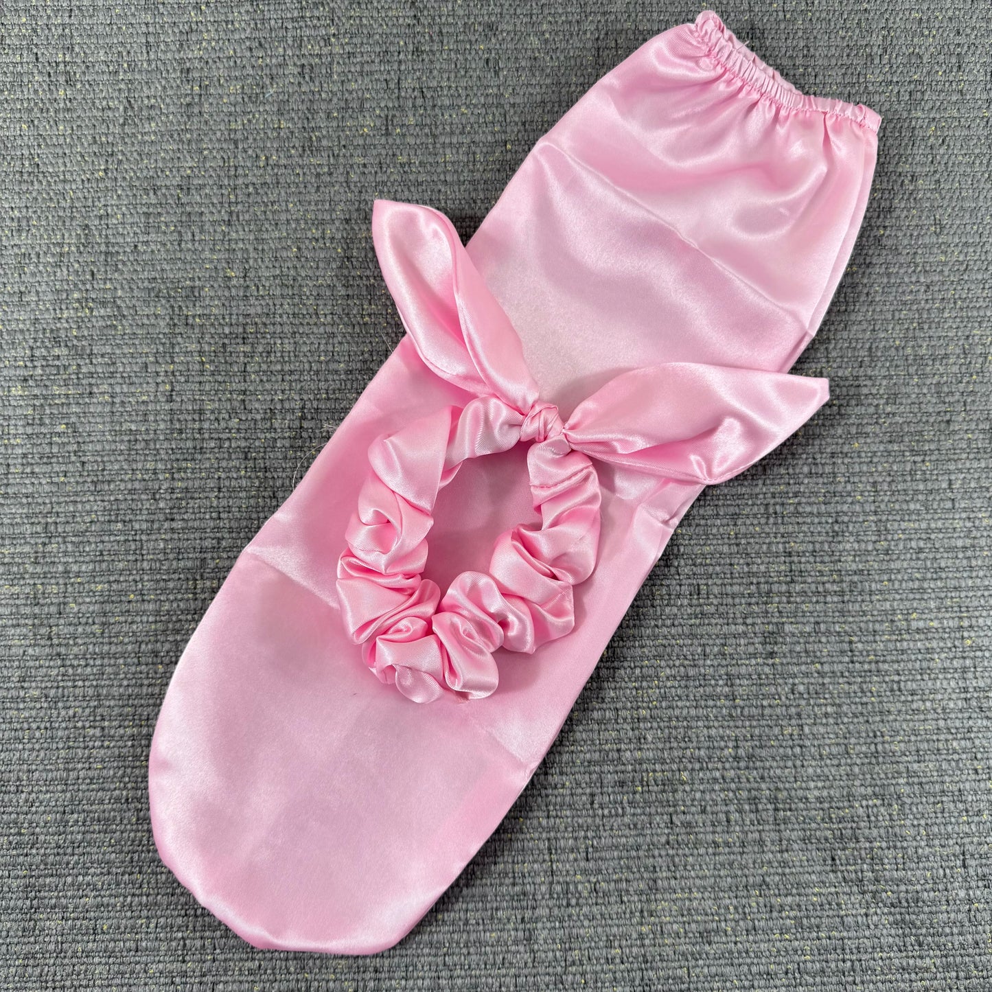 Cute Rabbit Ear Headband β Satin Bunny Knot Hairband for Women & Girls, Elastic Bowknot Hair Accessory