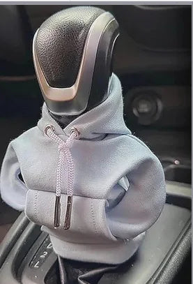 Universal Gear Shift Lever Hoodie Cover – Manual & Automatic Car Handle Decoration Interior Accessory