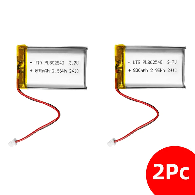 Heltec LiPo Battery 3.7V - 800mAh/3000mAh Lithium Polymer Battery for T114 V2, Heltec V3/V4 & LoRa Development Boards