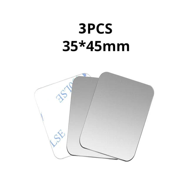 Metal Plate Discs for Magnetic Phone Holder – Round Iron Sheets for Car Mount Accessories (1/3/5 Pack)