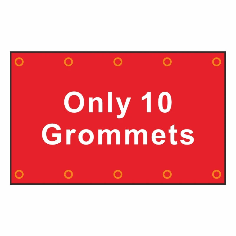 Custom Digital Print Flag Banner - Personalized Company Logo Polyester Outdoor Advertising Flag with Brass Grommets for Events & Promotion