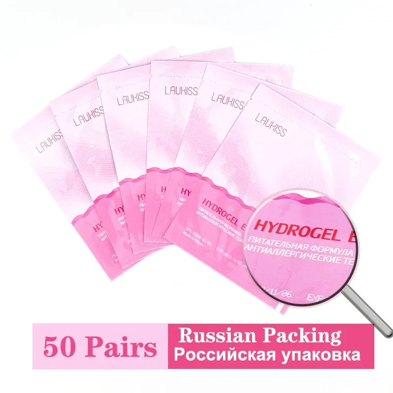 50/200/500 Eyelash Extension Patches β Style Under Eye Pads & Stickers for Grafted Lashes