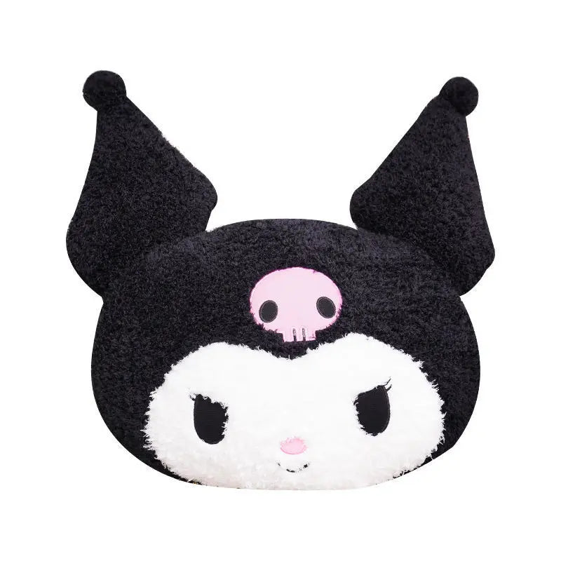 Sanrio My Melody & Kuromi Plush Dolls – Cute Soft Stuffed Animal Pillow, Cartoon Plush Toy for Girls’ Birthday & Christmas Gifts
