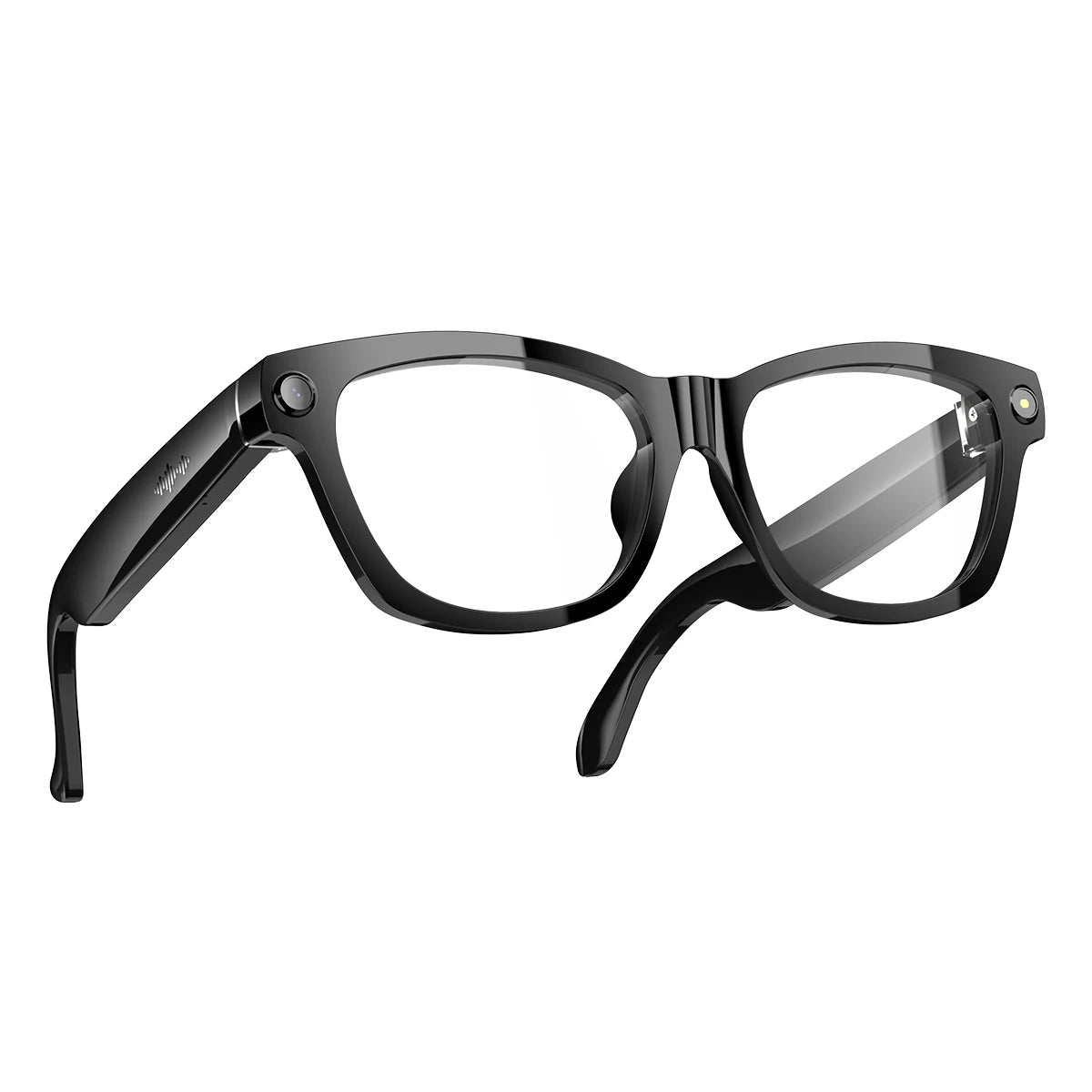 Blackview BV100 Smart Glasses — HD Camera, Bluetooth 5.4, 220mAh Battery, Stereo Bass Speakers, Noise-Cancelling Mic, Wear Detection