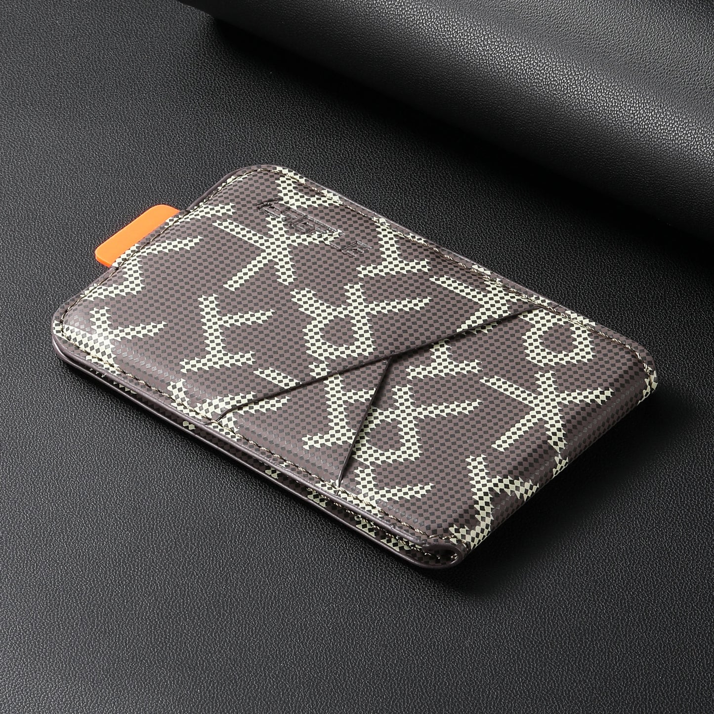 MagSafe Leather Wallet - Magnetic iPhone Card Holder with Strong Magnet
